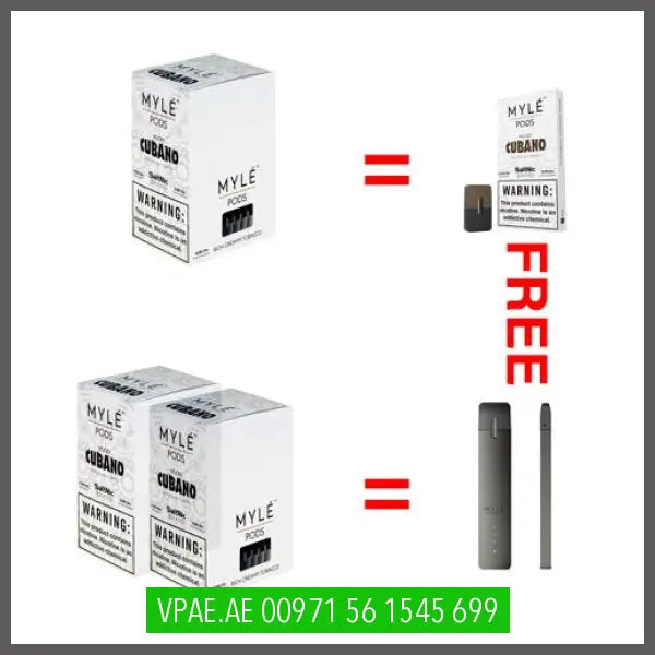 Buy MYLE Pods and Get Free device OV Store Arab Emirates MYLÈ VAPOR