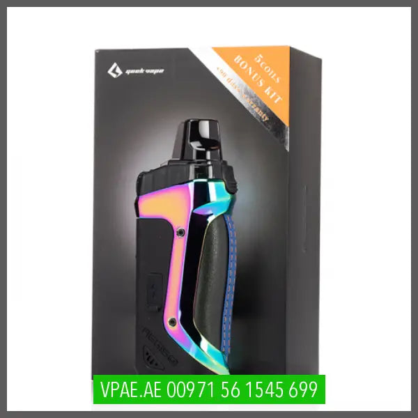 GEEK VAPE AEGIS BOOST LUXURY 40W POD MOD KIT + 5 COILS OV Store Arab Emirates GeekVape