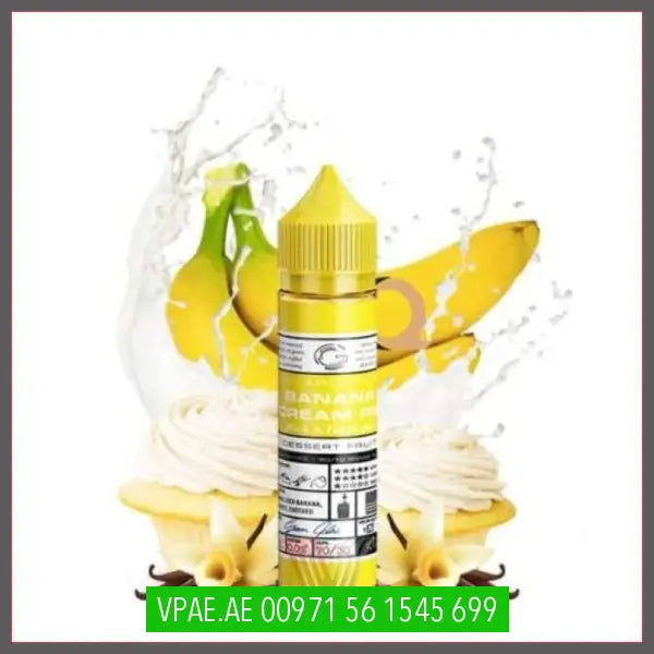 GLAS Basix - Banana Cream Pie 60ML OV Store Arab Emirates GLAS BASIX