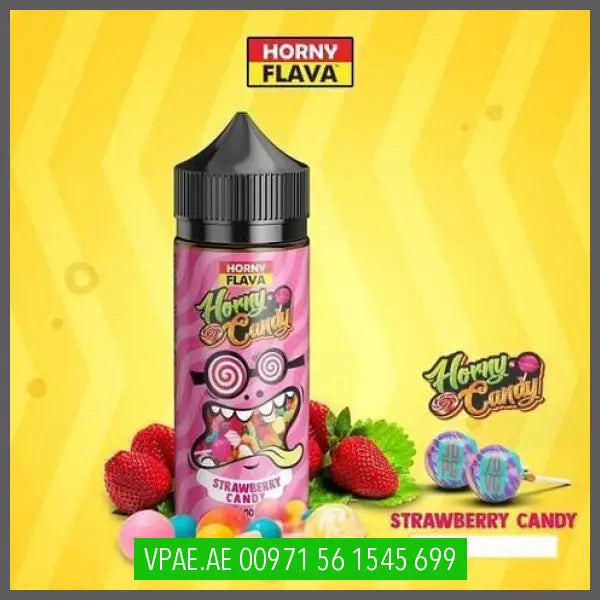 Horny Candy Strawberry Candy 100ML OV Store Arab Emirates Horny