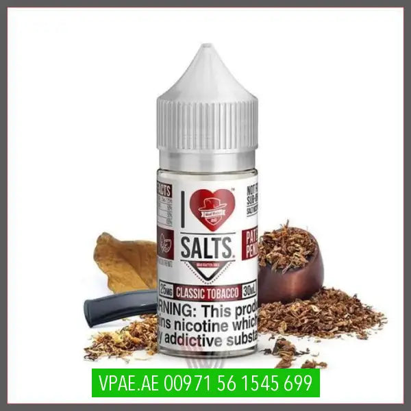 I LOVE SALTS CLASSIC TOBACCO Nic Salts 30ML OV Store Arab Emirates I Love Salts