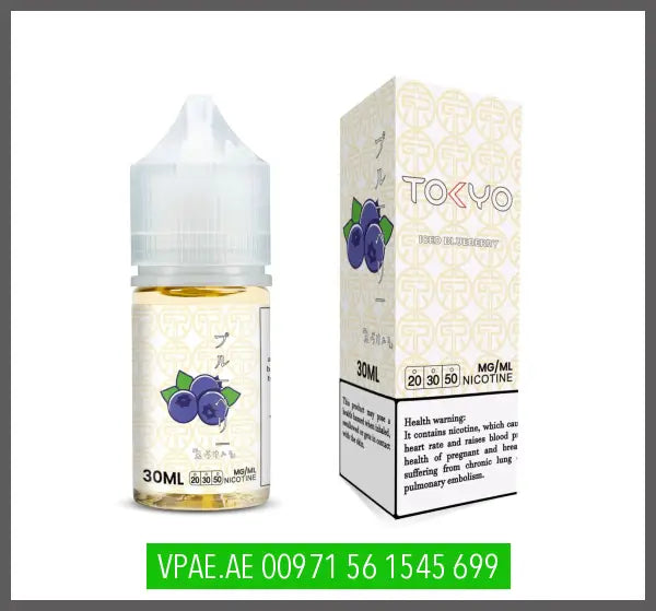 ICE BLUEBERRY SALT SALT BY TOKYO EJUICE 30ML OV Store Arab Emirates Tokyo