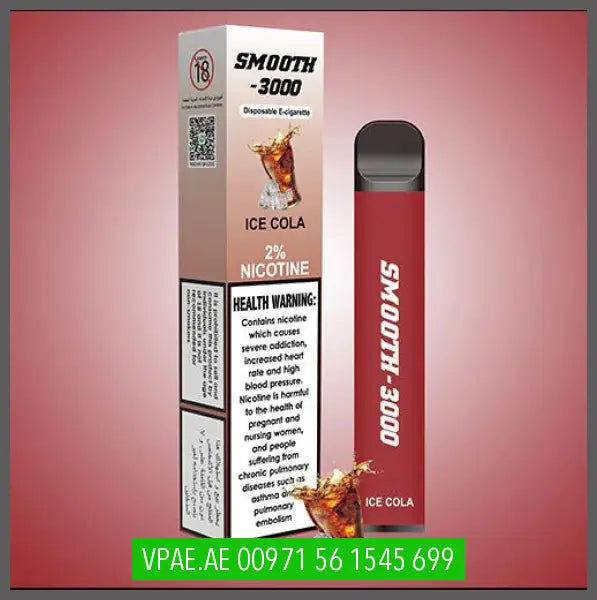 Ice Cola Smooth Disposable 3000puffs 20MG OV Store Arab Emirates SMOOTH