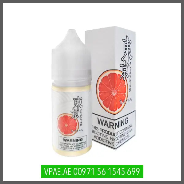 ICE GRAPEFRUIT SALT E-JUICE BY TOKYO EJUICE 30ML OV Store Arab Emirates Tokyo