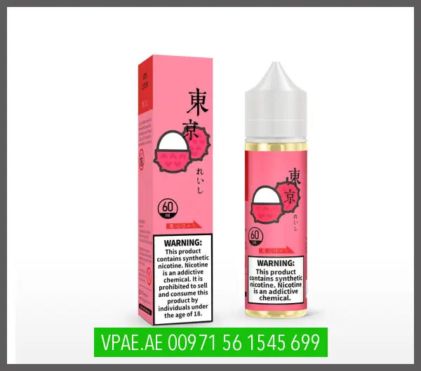 ICE LITCHI E-JUICE BY TOKYO EJUICE 60ML OV Store Arab Emirates Tokyo