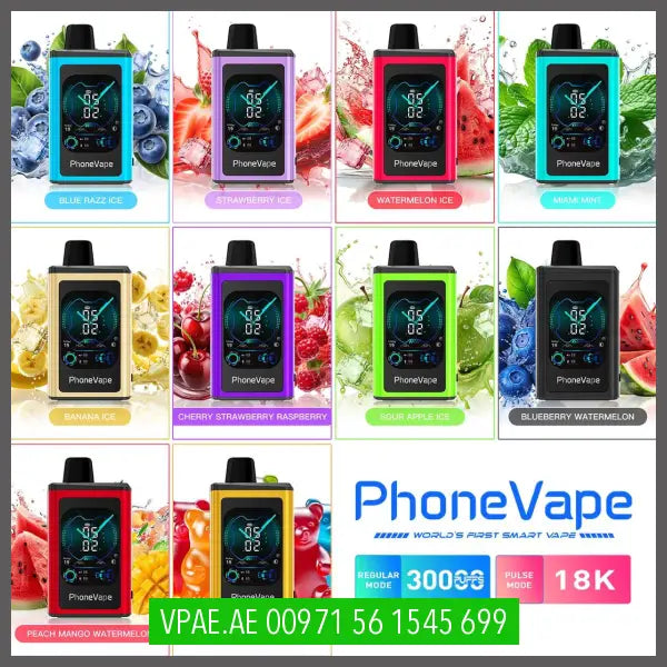 JNR PhoneVape 30K Puffs Dubai disposable e-cigs