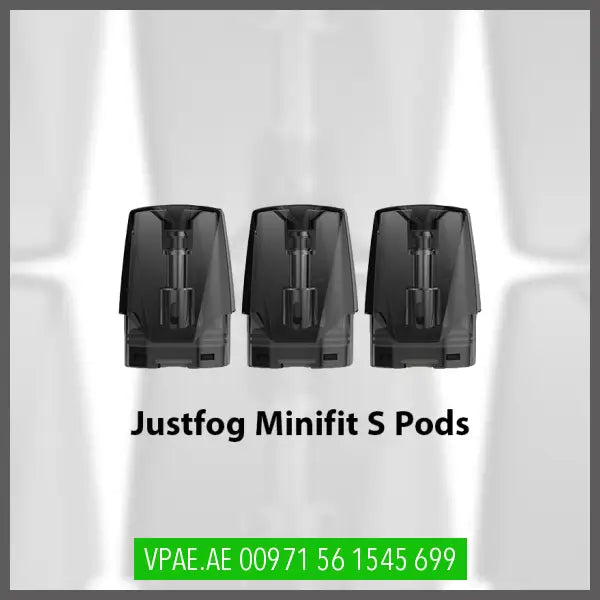 Justfog Minifit S replacement pods 3PCS OV Store Arab Emirates JUSTFOG