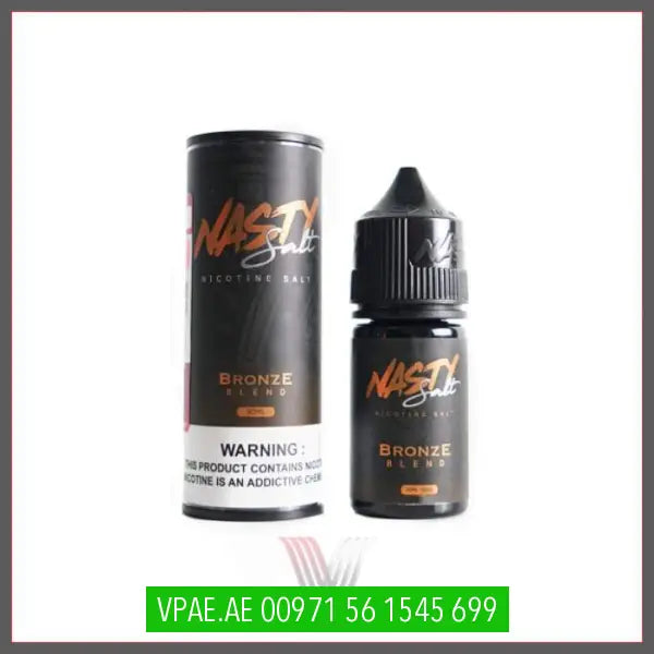 Nasty Salt Reborn – Bronze Blend – 30ml OV Store Arab Emirates Nasty
