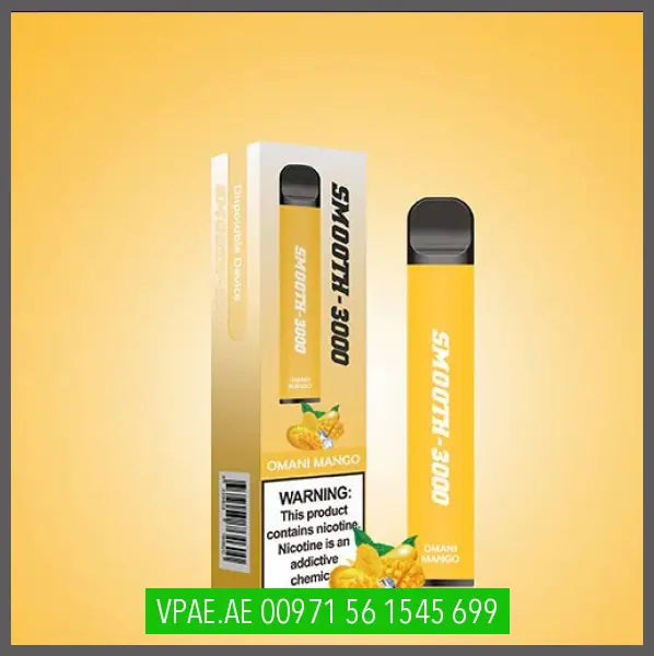 Omani Mango Smooth Disposable 3000puffs 20MG OV Store Arab Emirates SMOOTH