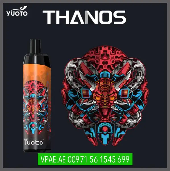 Passion Fruit Yuoto Thanos 5000puffs Rechargeable 5% OV Store Arab Emirates yuoto
