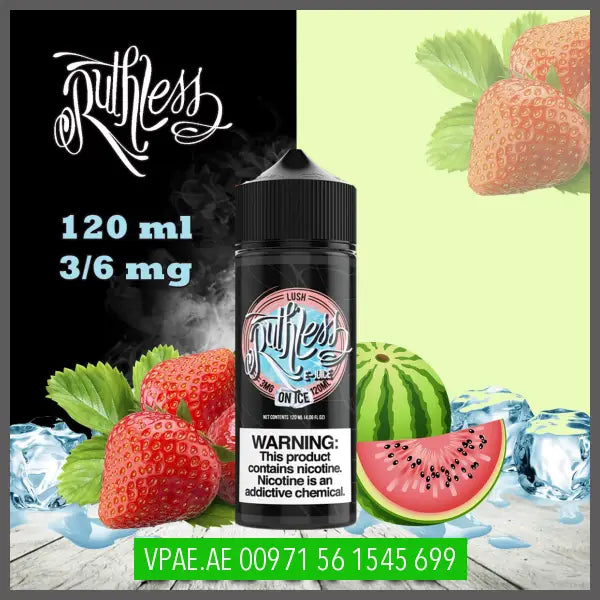 RUTHLESS LUSH ON ICE 120ML OV Store Arab Emirates Ruthless