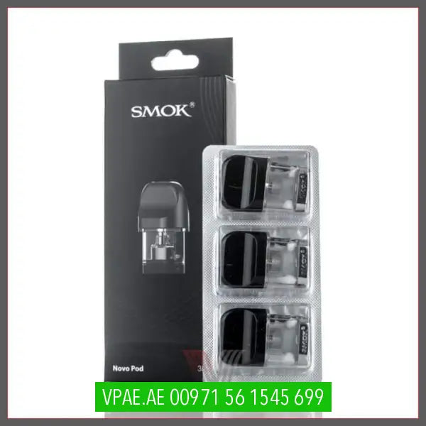 SMOK NOVO REPLACEMENT POD CARTRIDGES Pack of 3 OV Store Arab Emirates SMOK