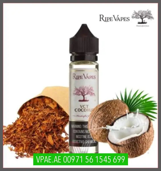 VCT Coconut Ripe Vapes Handcrafted Joose 60ML OV Store Arab Emirates Ripe Vapes