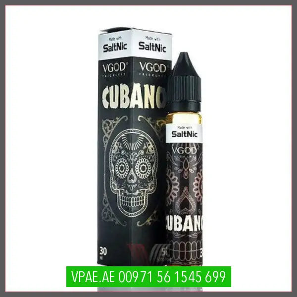 VGOD SALTNIC - CUBANO - 30ML OV Store Arab Emirates VGOD