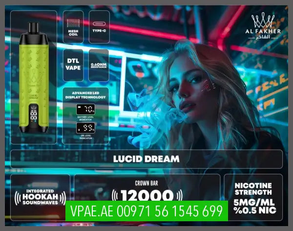 CROWN BAR AL FAKHER 12000 PUFFS Dhs. 45.00 CROWN BAR AL FAKHER 12000 PUFFS Dhs. 45.00