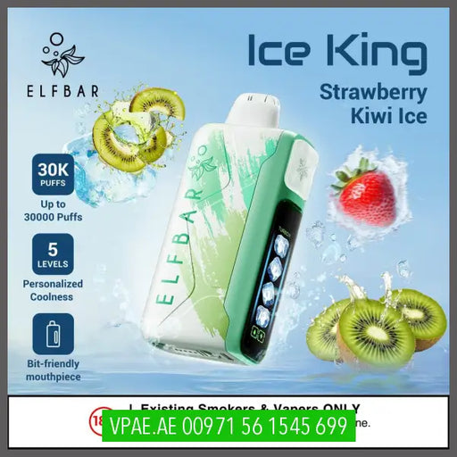 Elf Bar Ice King Disposable Vape 30k Puffs 50MG VAPE ARAB EMIRATES (vpae.ae) ELF BAR