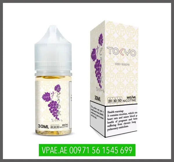 ICE GRAPE SALT SALT BY TOKYO EJUICE 30ML VAPE ARAB EMIRATES (vpae.ae) Tokyo