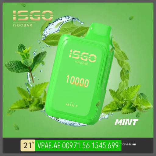 ISGOBAR DISPOSABLE 10000 PUFFS 5% OV Store Arab Emirates  I S G O