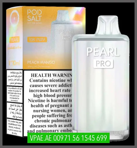 PODSALT PEARL PRO 10K PUFFS 20MG VAPE ARAB EMIRATES (vpae.ae) POD SALT