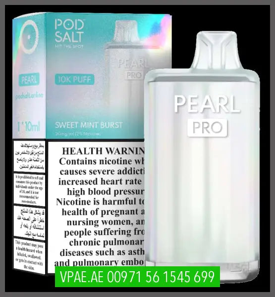 PODSALT PEARL PRO 10K PUFFS 20MG VAPE ARAB EMIRATES (vpae.ae) POD SALT