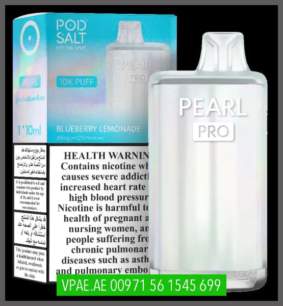 PODSALT PEARL PRO 10K PUFFS 20MG VAPE ARAB EMIRATES (vpae.ae) POD SALT
