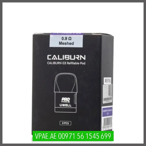 UWELL CALIBURN G3 REPLACEMENT PODS (4-Pack) VAPE ARAB EMIRATES (vpae.ae) uwell
