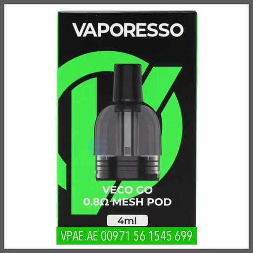 VAPORESSO VECO GO REPLACEMENT PODS (2-Pack) VAPE ARAB EMIRATES (vpae.ae) Vaporesso
