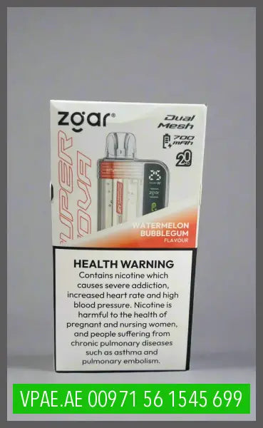 Zgar Supernova Disposable Vape 30k puffs 20mg VAPE ARAB EMIRATES (vpae.ae) Zgar